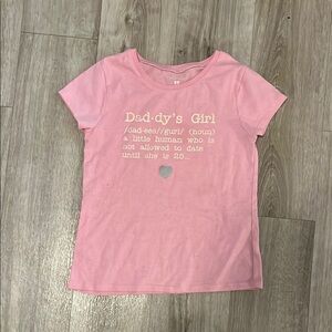 Pink Daddy's Girl T-Shirt